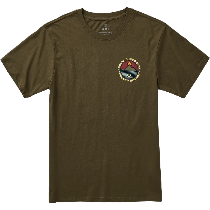 Men's Shearling - Lined Collar Casual Shirts in Brown for a Rustic and Warm AppealSun Up Sun Down Tee