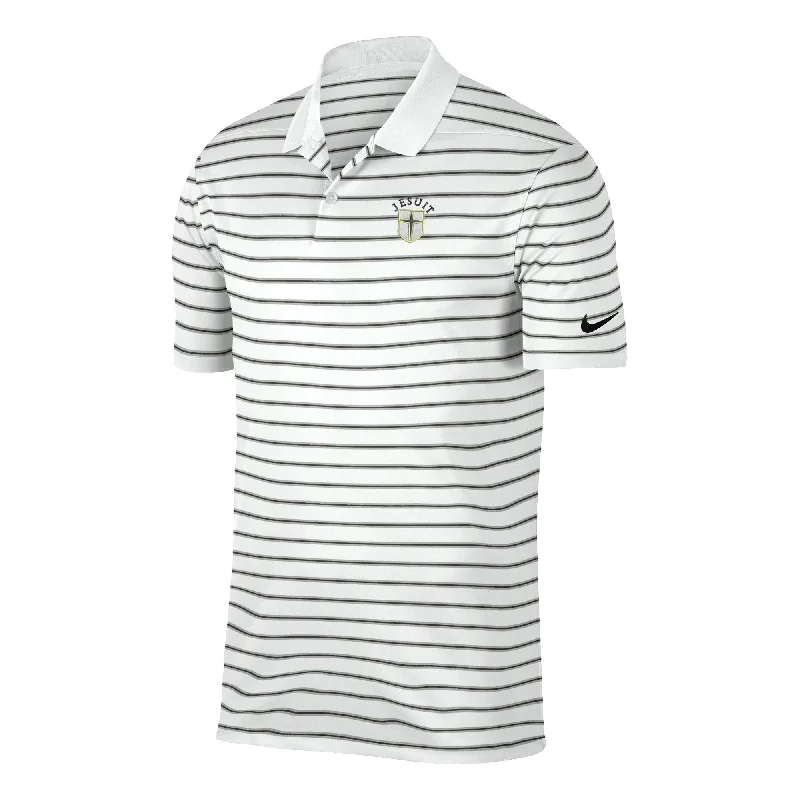 Men's slim fit short sleeve polo shirts with contrast collarsNike Victory Stripe Polo (2 colors)