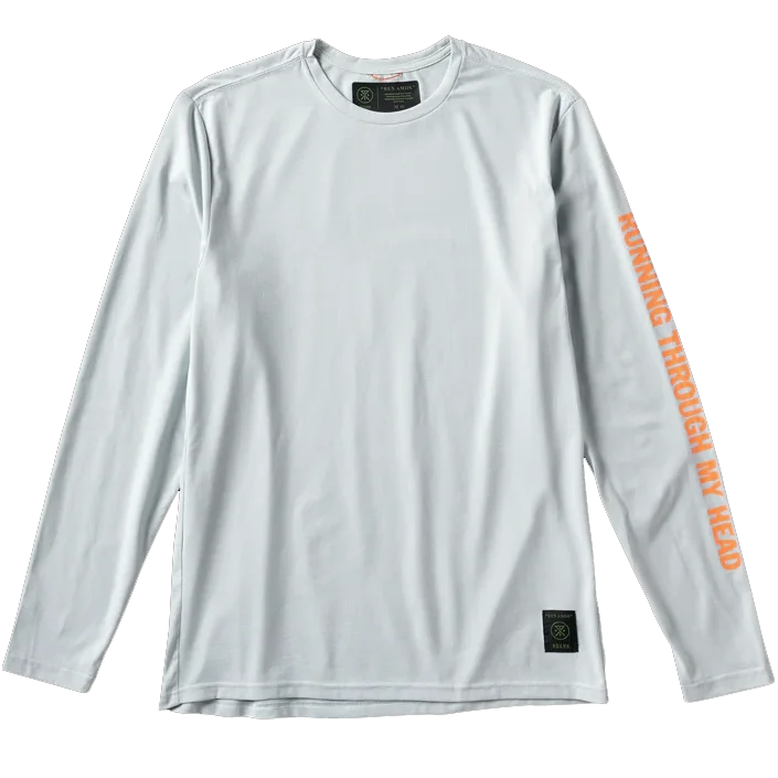 Men's Button - Down Oxford Casual Shirts in Crisp White for a Classic and Versatile StyleMen's Running Through My Head Long Sleeve