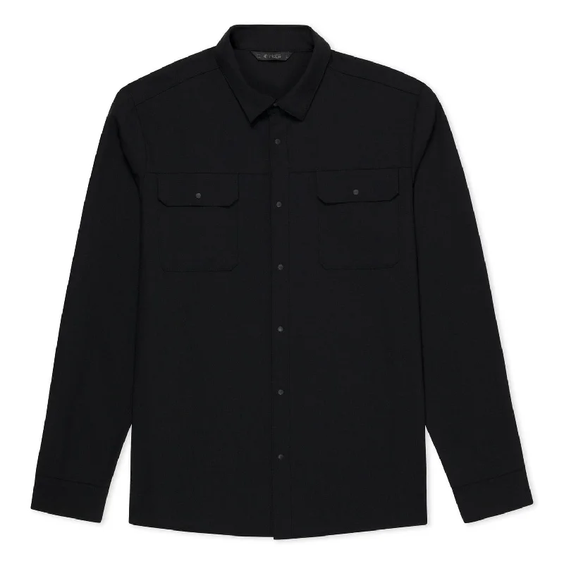 Men's Distressed Denim Casual Shirts with Frayed Edges for a Trendy and Rugged LookMen's High Country Lightweight Button Down Shirt