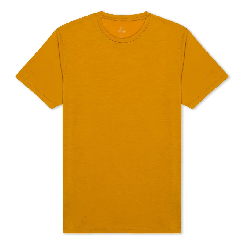 Men's Stretch - Fabric Casual Shirts in Navy Blue for a Comfortable and Flexible FitMen's Natural Merino Tencel Tee
