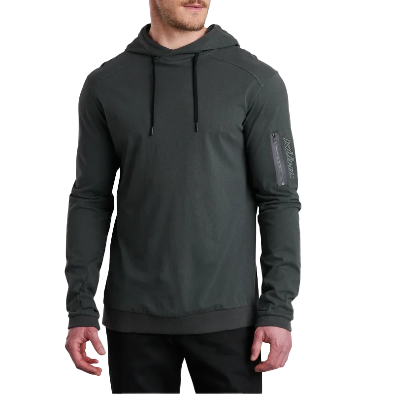 Men's Stretch - Fabric Casual Shirts in Navy Blue for a Comfortable and Flexible FitMen's Kommando Hoody