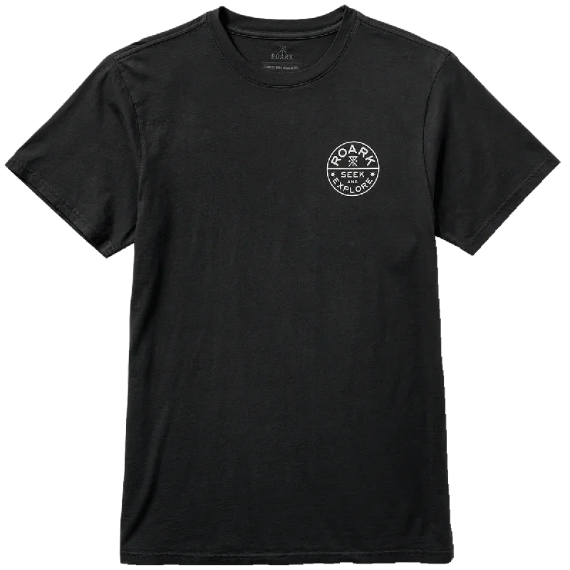 Men's Wrinkle - Resistant Polyester Blend Casual Shirts for Easy Travel and MaintenanceMen's Seek and Explore Signet