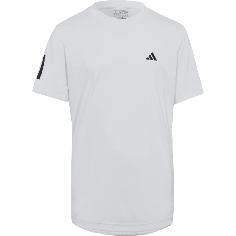 Men's Organic Cotton Casual Shirts with a Soft Handfeel for Everyday ComfortYouth Club 3-Stripes Tee