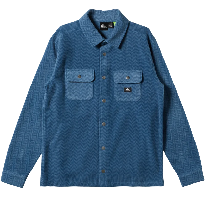 Plus Size Men's Plaid Flannel Casual Shirts in Earth Tones for a Cozy Fall OutfitMen's Surf Days Fleece Long Sleeve