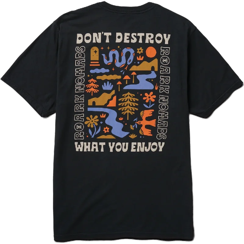 Men's Moisture - Wicking Performance Fabric Casual Shirts for Outdoor ActivitiesMen's Nomads Tee