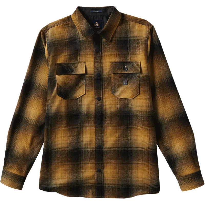Men's Linen Blend Casual Shirts with Roll - Up Sleeves for a Summer Beach LookMen's Nordsman x Pendleton Long Sleeve