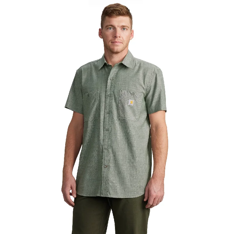 Forestry Green Cross Weave