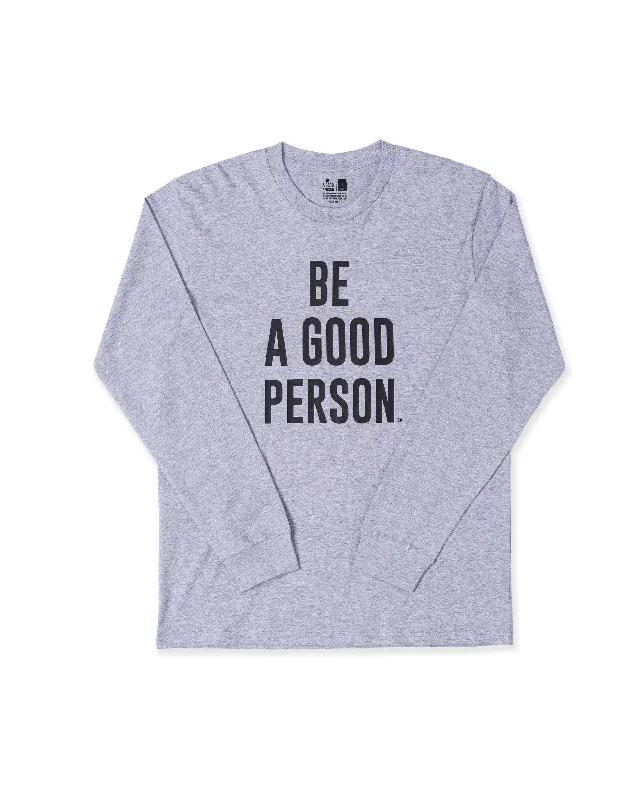 Men's Wrinkle - Resistant Polyester Blend Casual Shirts for Easy Travel and MaintenanceSignature Long Sleeve - Grey