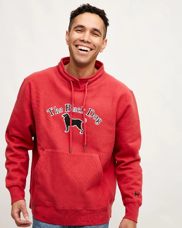 Men's Sustainable Recycled Material Casual Shirts for Eco - Conscious ConsumersMens Applique Fisherman Sweatshirt