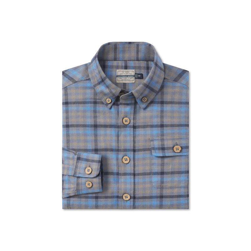 Men's Organic Cotton Casual Shirts with a Soft Handfeel for Everyday ComfortYouth Boothville Flannel