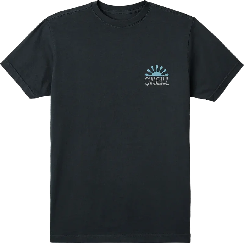 Men's Linen Blend Casual Shirts with Roll - Up Sleeves for a Summer Beach LookMen's Huckleberry Tee