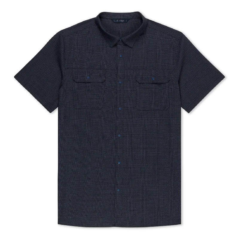 Men's Embroidered Detail Casual Shirts in Beige for a Touch of EleganceMen’s High Country Button Down Short Sleeve Shirt