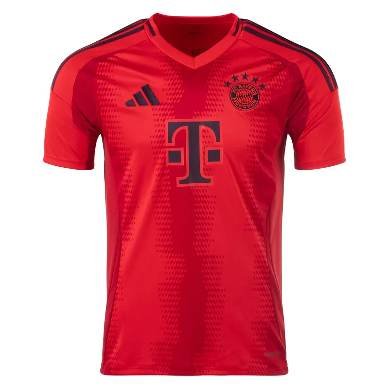 Men's Moisture - Wicking Golf Jerseys with UV Protection for Comfortable Rounds on the Courseadidas Bayern Munich Home Jersey 24/25 (Red/Black)