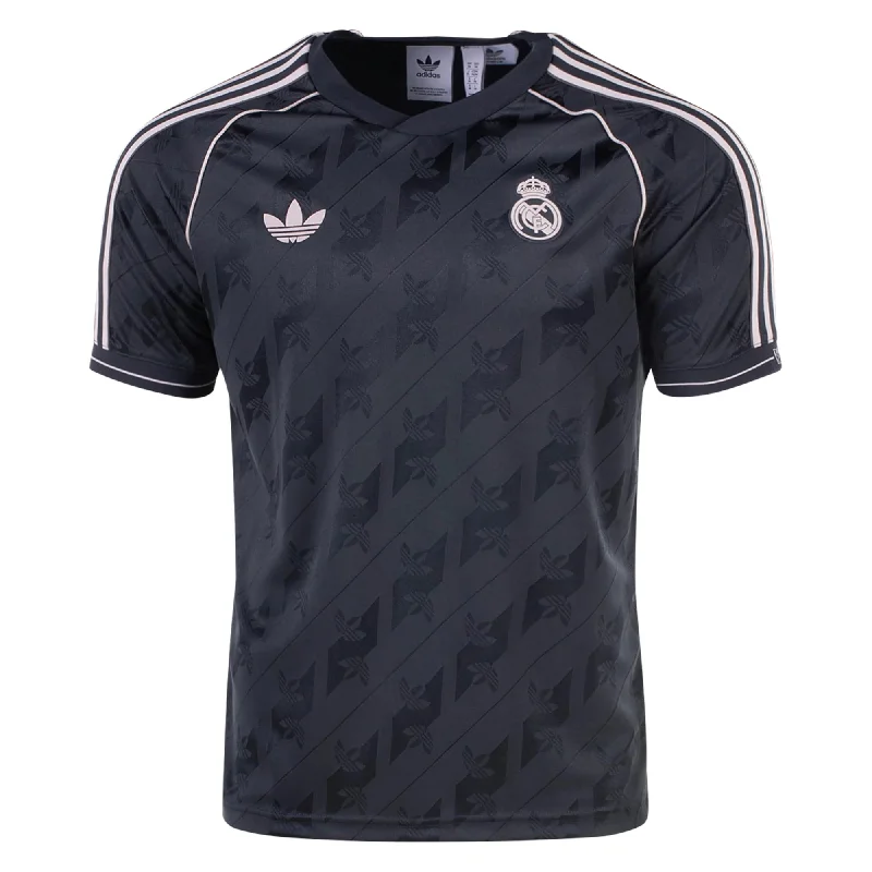 Men's Breathable Polyester Running Jerseys in Bright Neon Colors for High - Visibility Workoutsadidas Real Madrid OG Lifestyle Jersey 24/25 (Dark Grey)