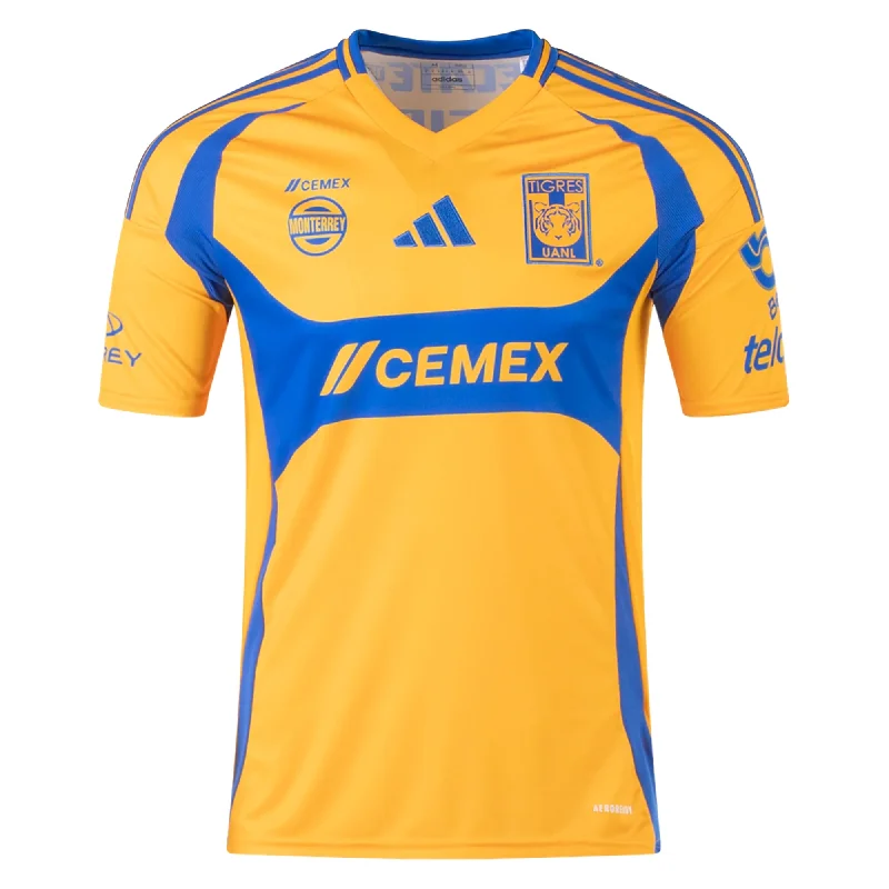 Men's Sustainable Organic Cotton Rugby Jerseys for Eco - Conscious Sports Enthusiastsadidas Tigres Home Jersey 24/25 (Team College Gold)