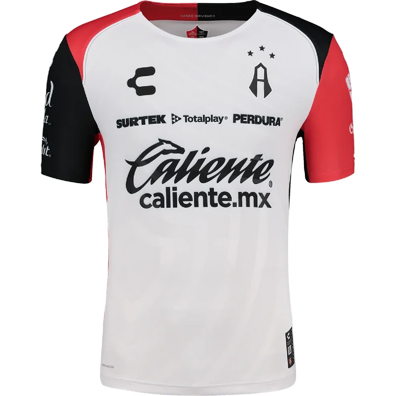 Men's Sustainable Organic Cotton Rugby Jerseys for Eco - Conscious Sports EnthusiastsCharly Atlas Away Jersey 24/25 (White)