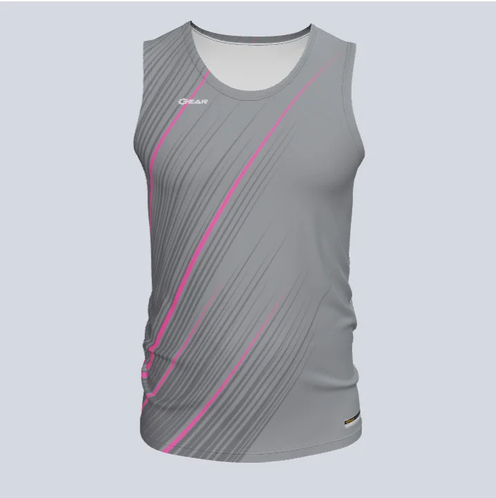 Men's Throwback Tennis Jerseys Inspired by Iconic Matches and PlayersCustom Fitted Track Singlet Flash Jersey