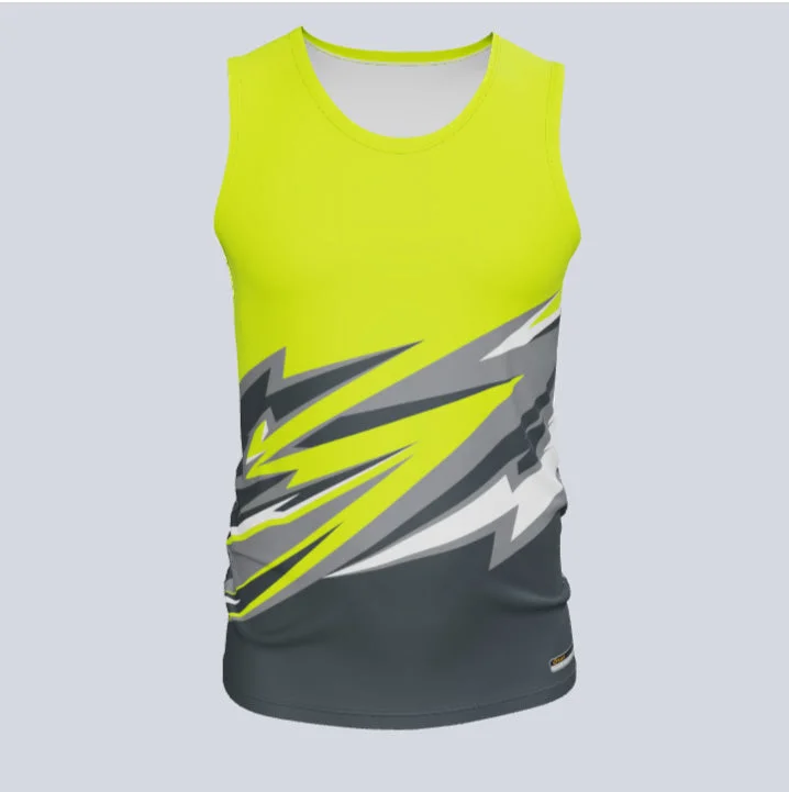 Men's Custom - Embroidered Volleyball Jerseys for Team Uniforms or Personalized GearCustom Fitted Track Singlet Ninja Jersey