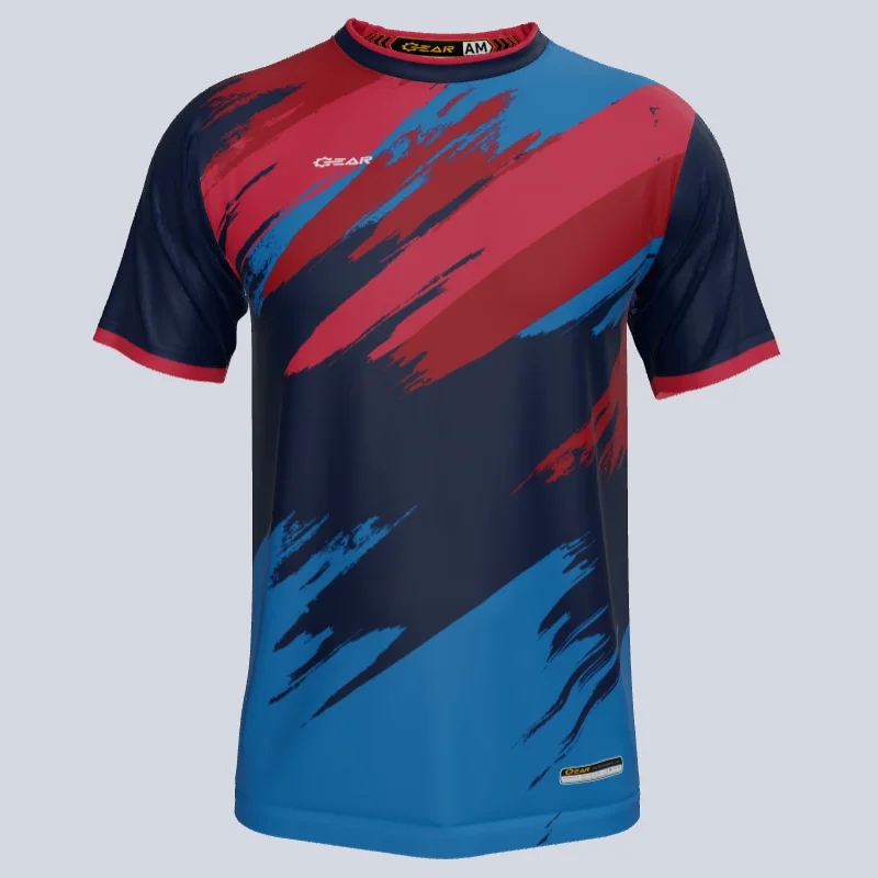 Men's Vintage American Football Jerseys of Legendary Teams for Collectors and FansCustom Team Smear Soccer Jersey