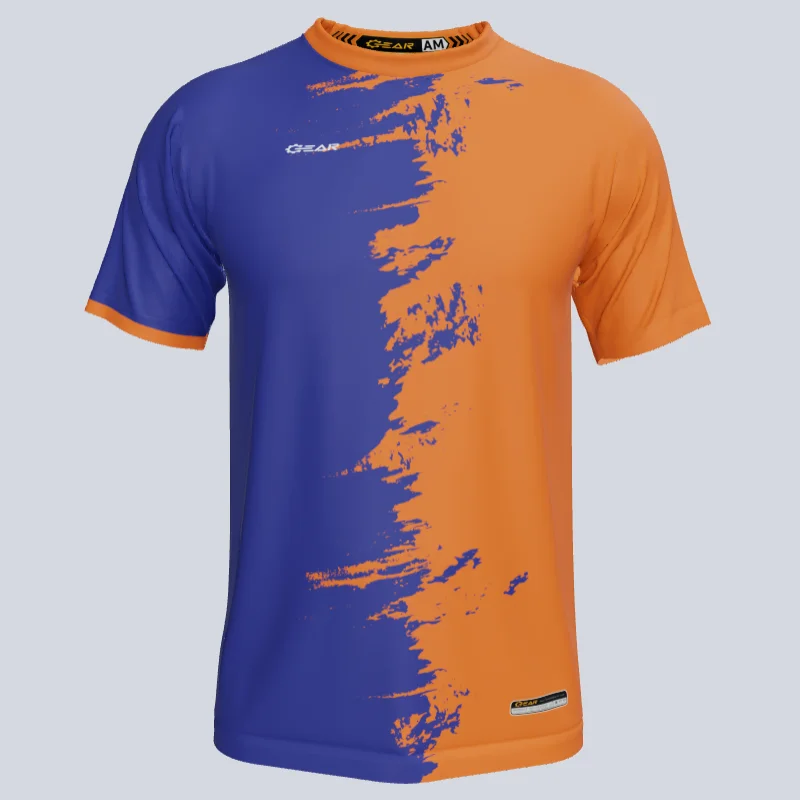 Men's Moisture - Wicking Lacrosse Jerseys with Mesh Panels for Optimal Performance on the FieldCustom Team Splat Soccer Jersey