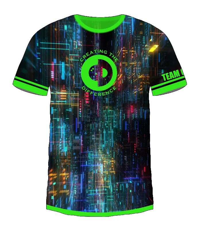 Men's Cycling Jerseys with Reflective Stripes for Safe and Stylish Rides at NightDigital Map Green Jersey