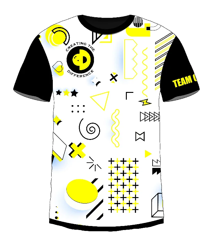 Men's Throwback Tennis Jerseys Inspired by Iconic Matches and PlayersDoodles 1 Jersey