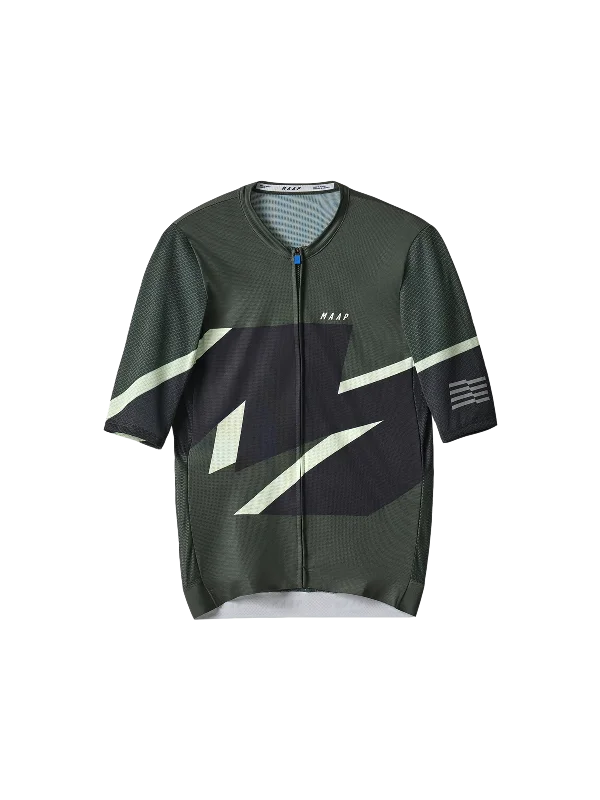 Men's Breathable Polyester Running Jerseys in Bright Neon Colors for High - Visibility WorkoutsEvolve 3D Pro Air Jersey 2.0