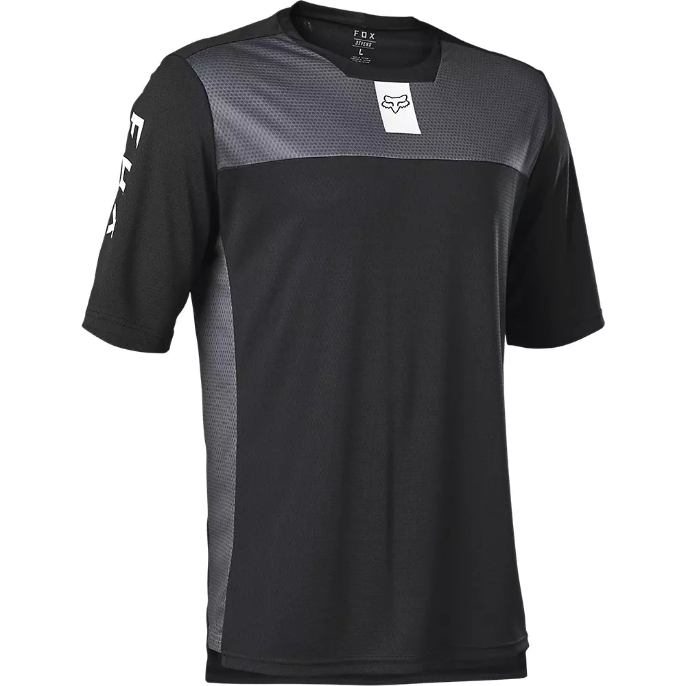 Men's Replica Hockey Jerseys of Star Players for Devoted Ice Hockey SupportersFox Racing Defend Short Sleeve MTB Jersey - Black-Gray - 2022