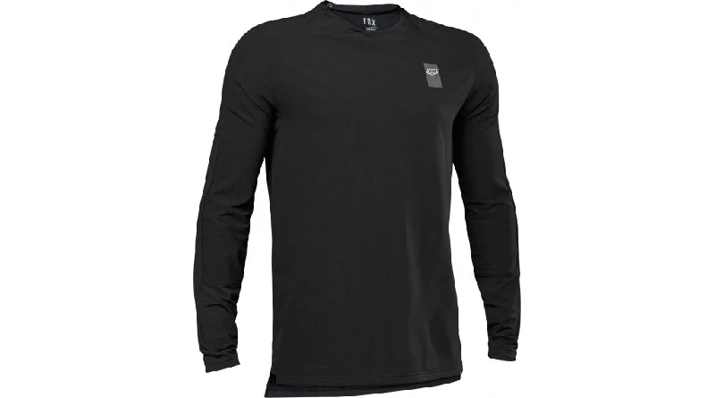 Men's Retro Hockey Jerseys with Classic Stripes and Logos for a Nostalgic Hockey AestheticFox Racing Defend Thermal Long Sleeve Jersey - Black
