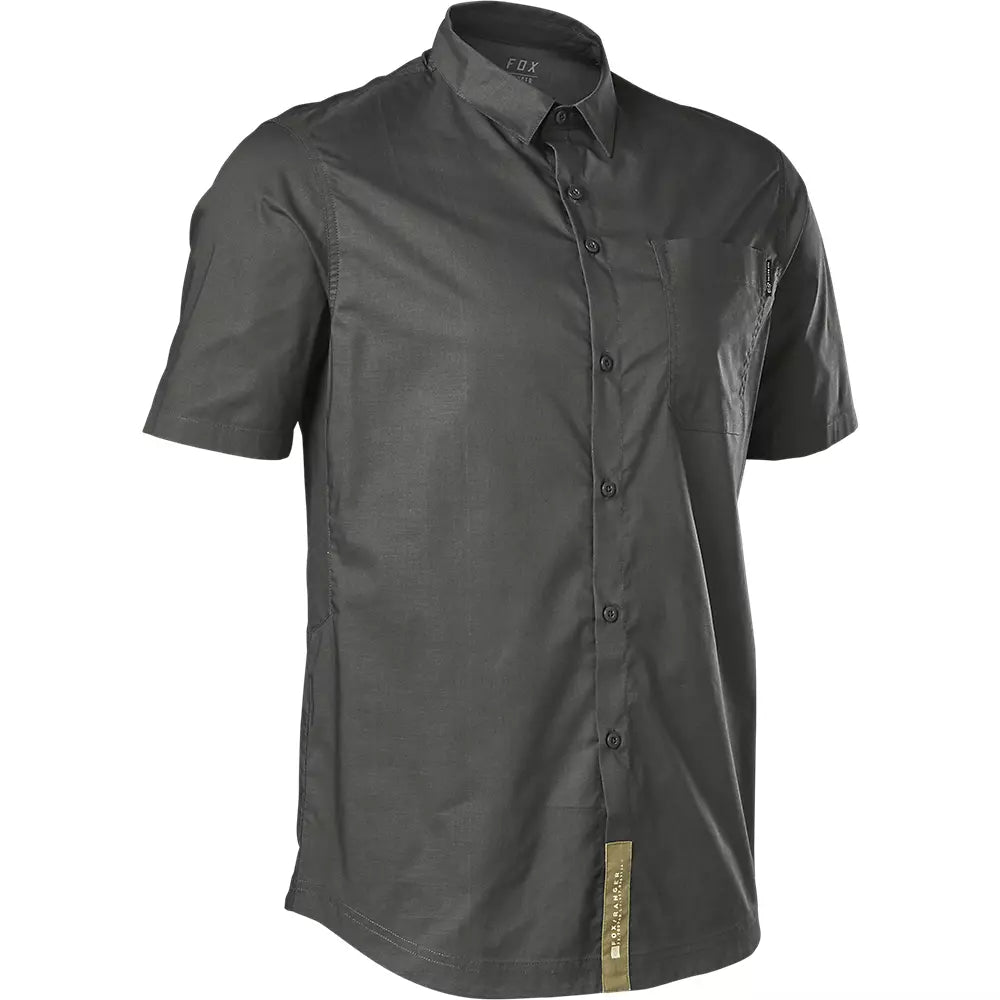 Men's Retro Soccer Jerseys of Famous Clubs from the 90s for Nostalgic Football EnthusiastsFox Racing Ranger Woven Short Sleeve MTB Jersey - Dark Shadow