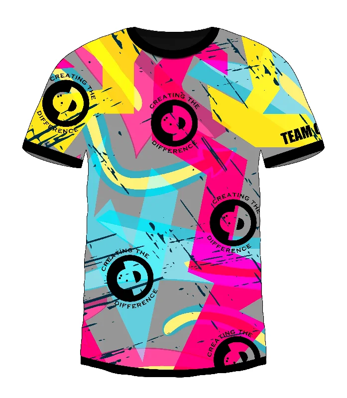 Men's Sustainable Organic Cotton Rugby Jerseys for Eco - Conscious Sports EnthusiastsGraffiti 4 Jersey