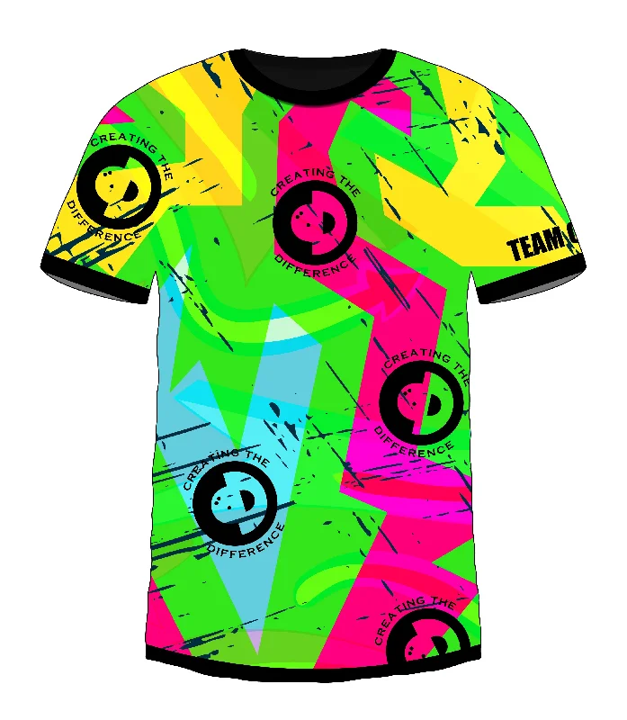 Men's Limited - Edition Cricket Jerseys Commemorating Historic Matches for Die - Hard Cricket LoversGraffiti 5 Jersey