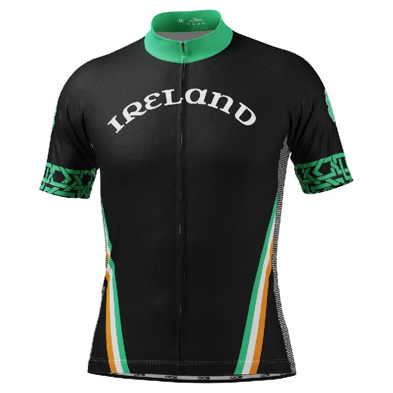 Men's Basketball Jerseys in Sleeveless Design for Enhanced Mobility on the CourtMen's Ireland Eire Shamrock Short Sleeve Cycling Jersey