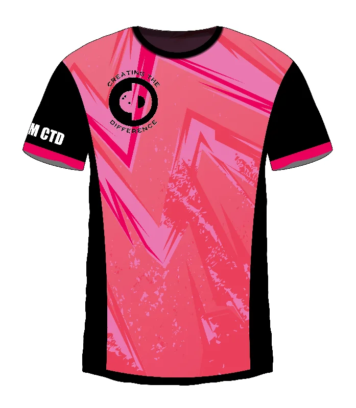 Men's Basketball Jerseys with Signature Player Logos for a Fan - Favorite LookJagged Pink Jersey
