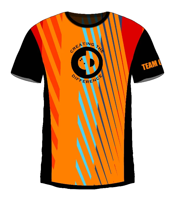 Men's Throwback Tennis Jerseys Inspired by Iconic Matches and PlayersJet Orange Jersey
