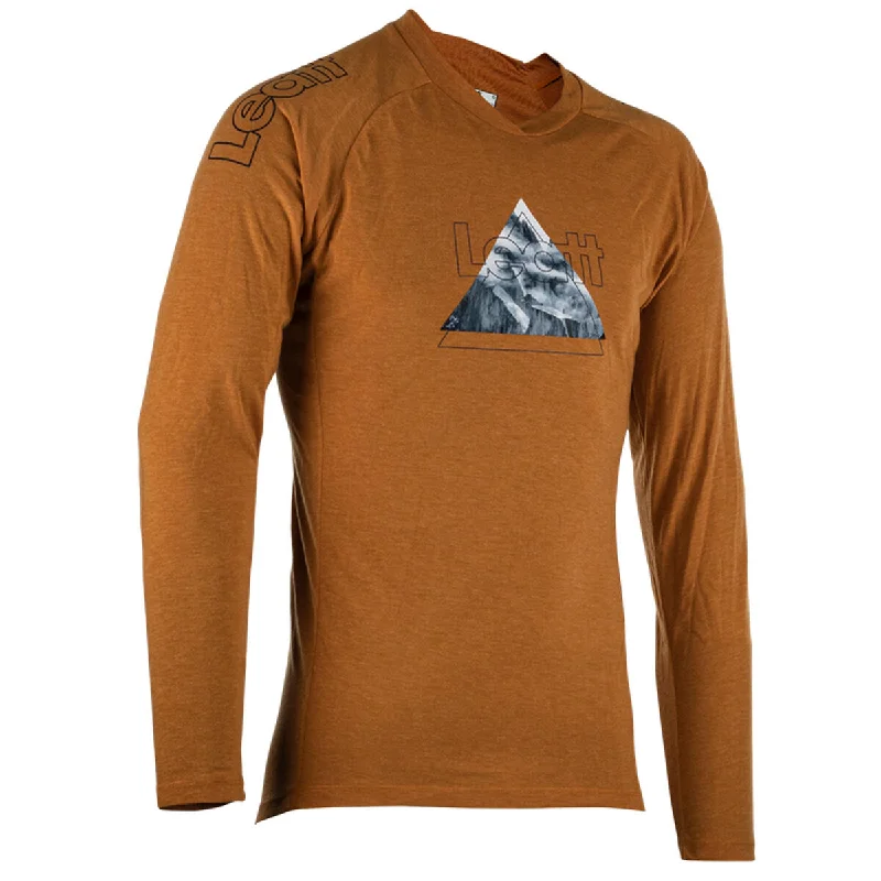 Men's Retro Soccer Jerseys of Famous Clubs from the 90s for Nostalgic Football EnthusiastsLeatt Gravity 2.0 Long Sleeve MTB Jersey - Suede - 2023