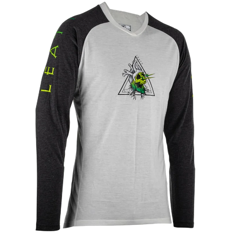 Men's Throwback Rugby Jerseys of Historic Matches and Teams for Rugby History BuffsLeatt Gravity 2.0 Long Sleeve MTB Jersey - Zombie - 2023
