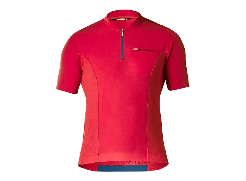 Men's Moisture - Wicking Golf Jerseys with UV Protection for Comfortable Rounds on the CourseMavic XA Pro Short Sleeve MTB Jersey - Haute Red