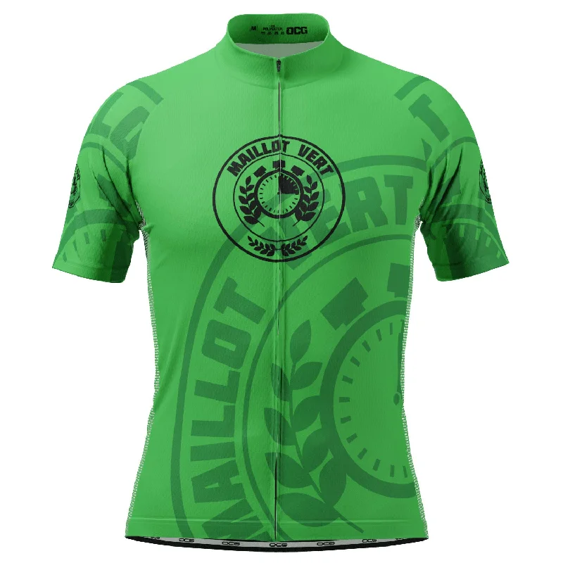 Men's Vintage American Football Jerseys of Legendary Teams for Collectors and FansMen's Green Sprinters Maillot Vert Short Sleeve Cycling Jersey