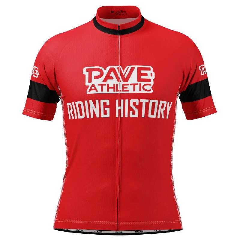 Men's Retro Hockey Jerseys with Classic Stripes and Logos for a Nostalgic Hockey AestheticPAVE Athletic Going Solo Retro Short Sleeve Cycling Jersey