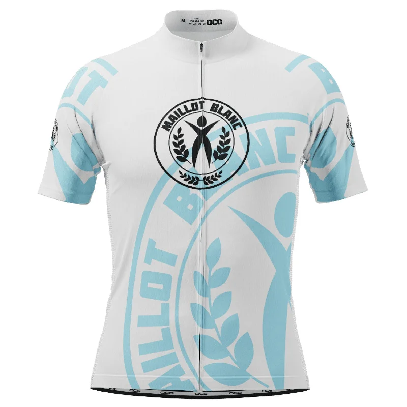 Men's Vintage American Football Jerseys of Legendary Teams for Collectors and FansMen's Young Rider Maillot Blanc Short Sleeve Cycling Jersey