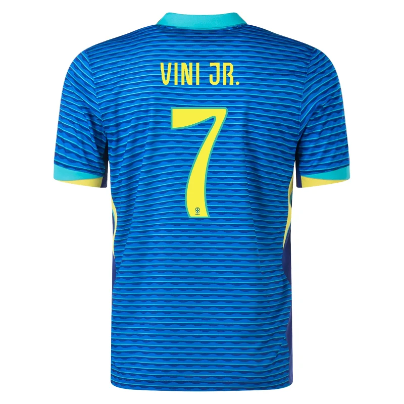Men's Basketball Jerseys with Signature Player Logos for a Fan - Favorite LookNike Mens Brazil Vini Jr. Away Jersey 24/25 (Soar/Dynamic Yellow)