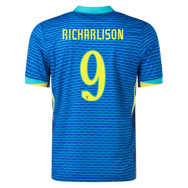 Men's Football Jerseys with Embroidered Club Badges for a Premium and Authentic AppealNike Mens Brazil Richarlison Away Jersey 24/25 (Soar/Dynamic Yellow)