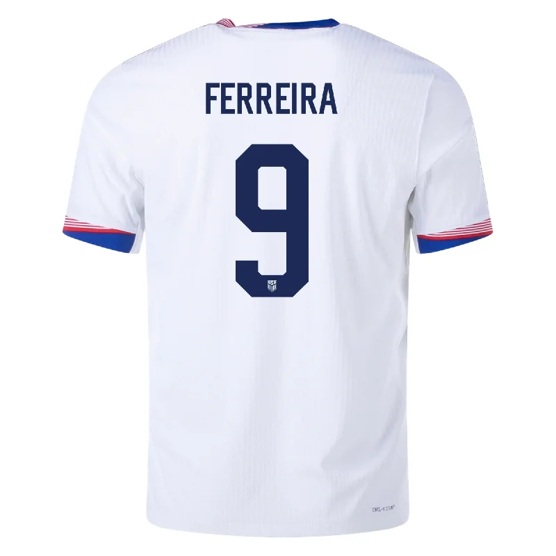 Men's Custom - Embroidered Volleyball Jerseys for Team Uniforms or Personalized GearNike Mens United States Authentic Jesus Ferreira Match Home Jersey 24/25 (White/Obsidian)