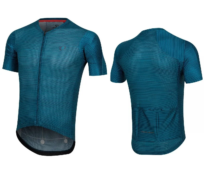 Men's Throwback Rugby Jerseys of Historic Matches and Teams for Rugby History BuffsPearl Izumi PRO Mesh Short Sleeve Road Jersey - Teal-Navy Stripe - 2020