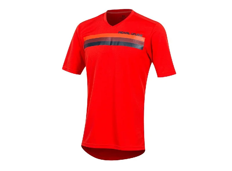 Men's Basketball Jerseys with Signature Player Logos for a Fan - Favorite LookPearl Izumi Summit Short Sleeve MTB Jersey - Torch Red