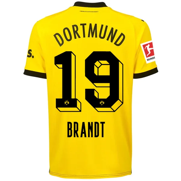 Men's Basketball Jerseys in Sleeveless Design for Enhanced Mobility on the CourtPuma Borussia Dortmund Julian Brandt Home Jersey w/ Bundesliga Patch 23/24 (Cyber Yellow/Puma Black)