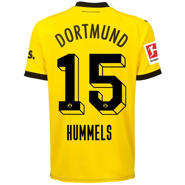 Men's Vintage American Football Jerseys of Legendary Teams for Collectors and FansPuma Borussia Dortmund Mats Hummels Home Jersey w/ Bundesliga Patch 23/24 (Cyber Yellow/Puma Black)