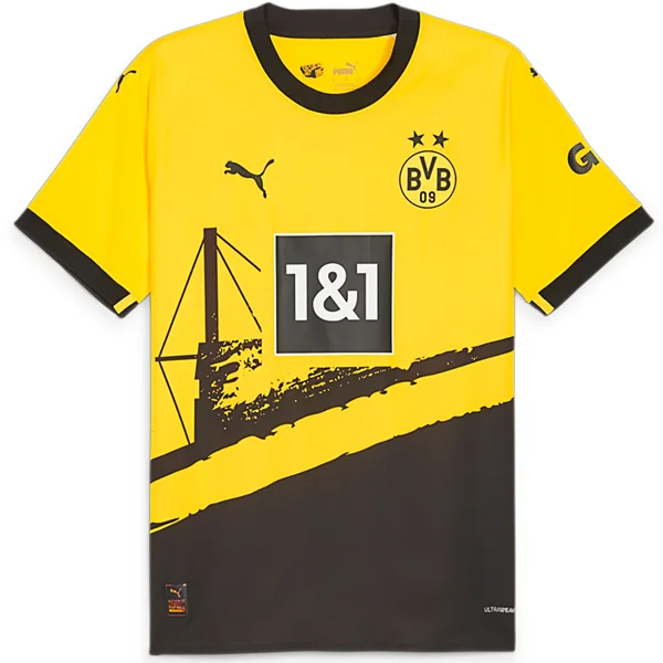 Men's Vintage American Football Jerseys of Legendary Teams for Collectors and FansPuma Borussia Dortmund Authentic Home Jersey 23/24 (Cyber Yellow/Puma Black)